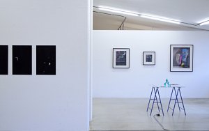 installation view - from left: Marc Bonnetin, Frank Eickhoff