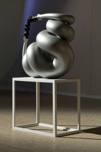 Johannes Weiss ›The mystery of resistance‹ - Epoxy, Lacquer and wood - 2009 - courtesy Lena Brüning, Berlin